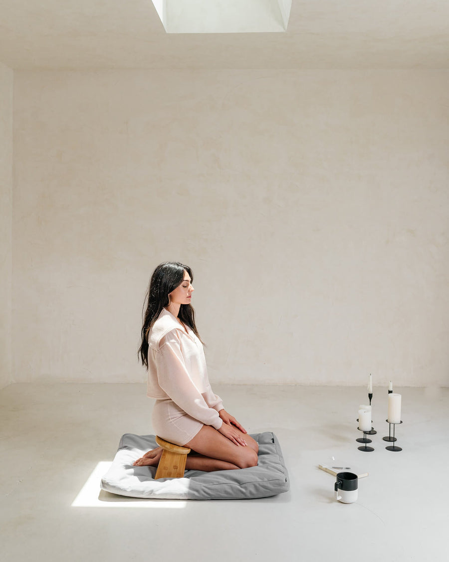 Cotton Zabuton Meditation Mat Mindful & Modern 