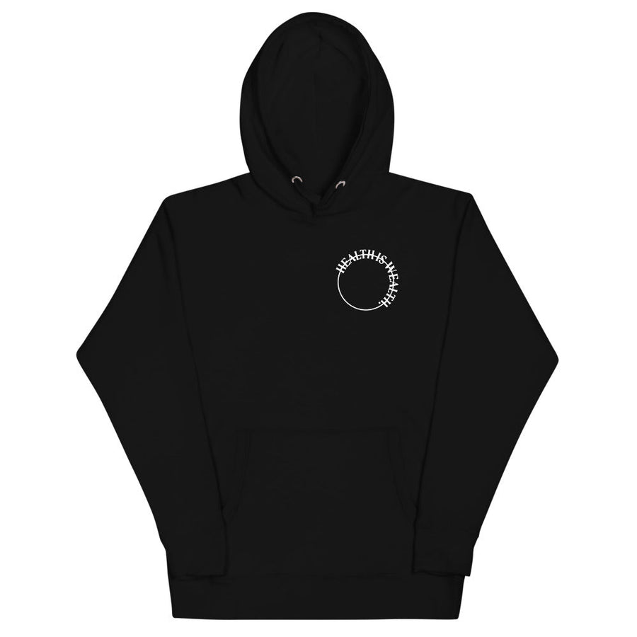 Health Is Wealth Hoodie Mindful and Modern S 
