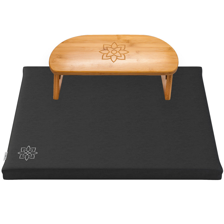 Meditation Bench Set Mindful & Modern Black 